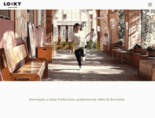 Tablet Screenshot of lookyproduccions.com